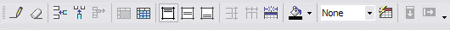frontpage table toolbar
