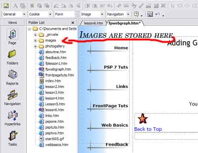 image folder list view